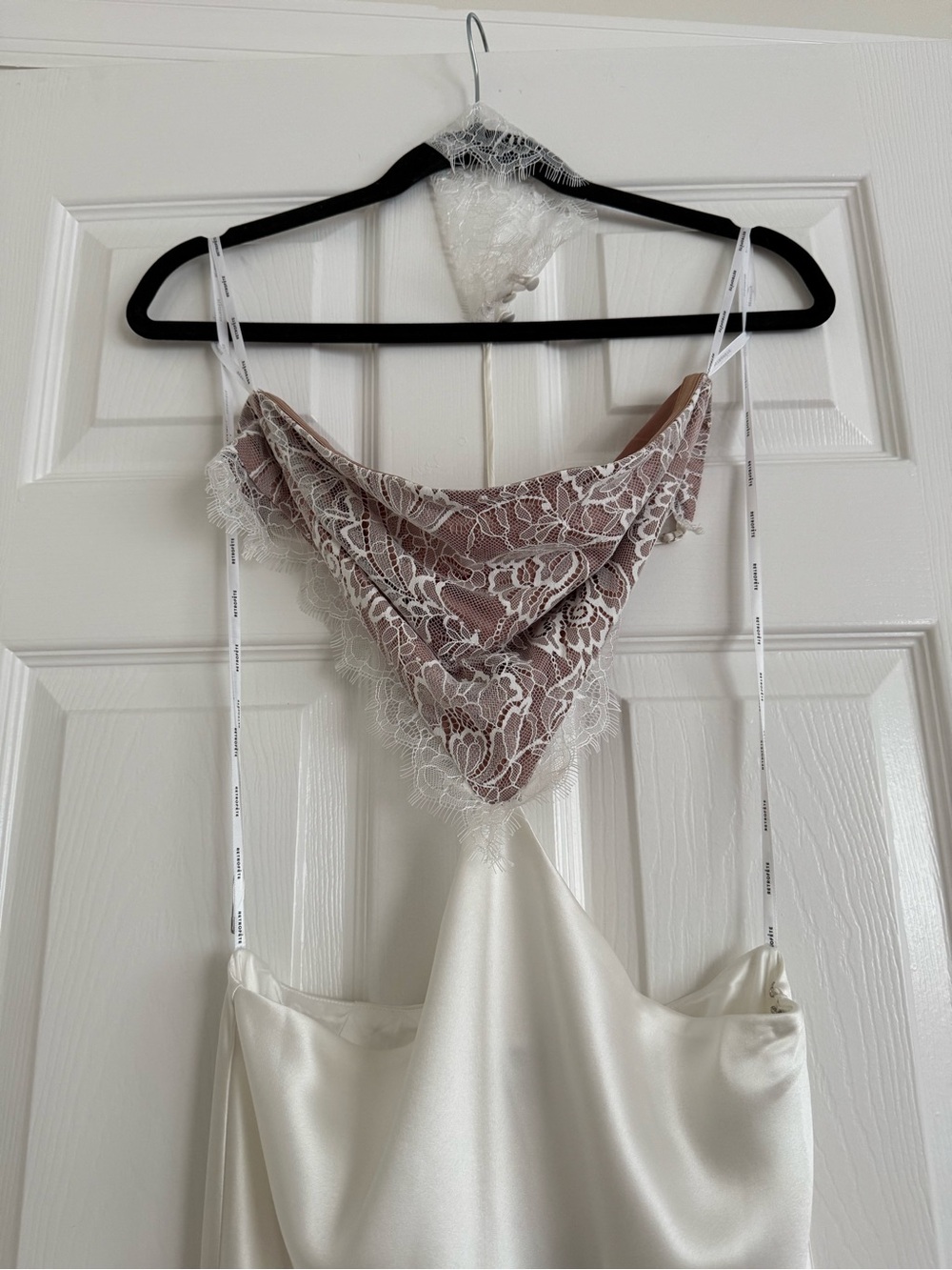 Retrofete Lucie Lace Cutout Dress White NEW with tags - Picture 3 of 9